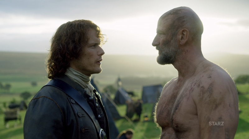 Illustration for article titled Outlander: Claire Has PTSD; Jamie and Dougal Have an Hour-Long Pissing ContestÂ